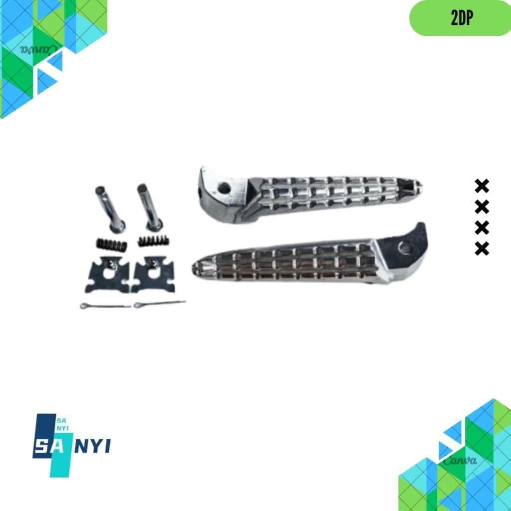 บันไดเท้าหลัง All New Nmax, Nmax Old, Nmax 155 พักเท้าคู่ขวา Fotsteps Yamaha Footrests