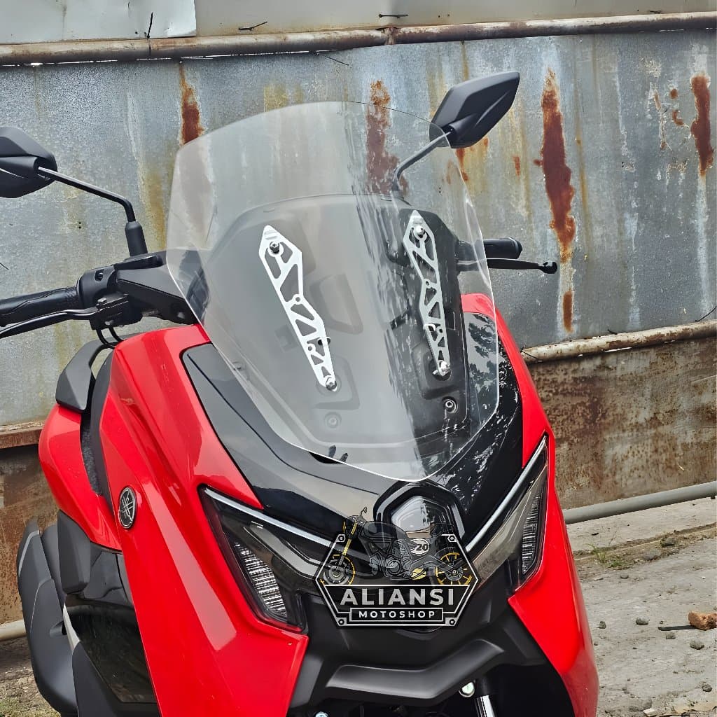 กระจกบังลม Nmax Turbo New Standard Type Nmax Visor Nmax Turbo New Neo Standard รุ่น Nmax 2023 หนา