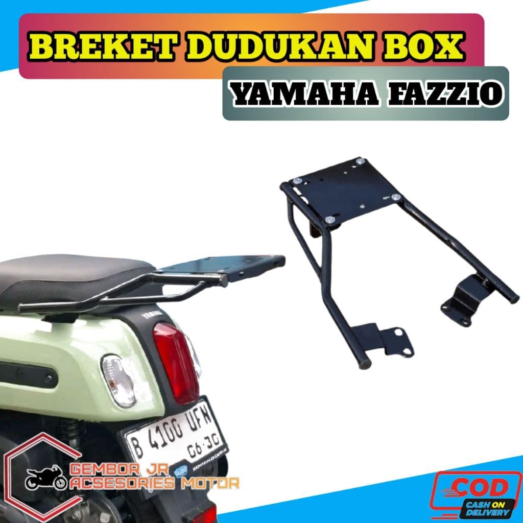 Yamaha Fazzio Box Bracket - Fazzio Top Box Holder - Fazzio Holder - Box
