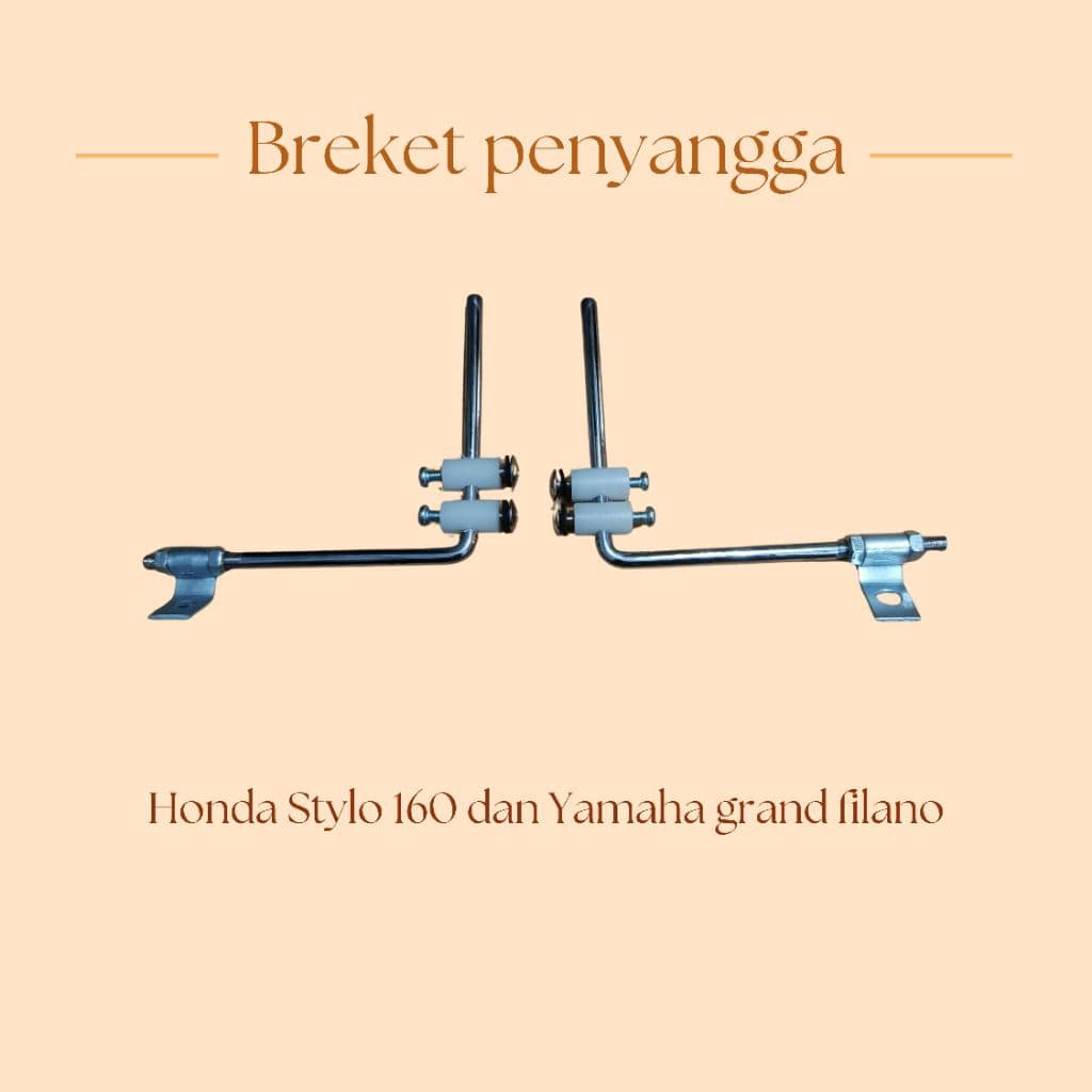 HONDA STYLO 160 และ YAMAHA GRAND FILANO VISOR SUPPORT IRON BRACKET