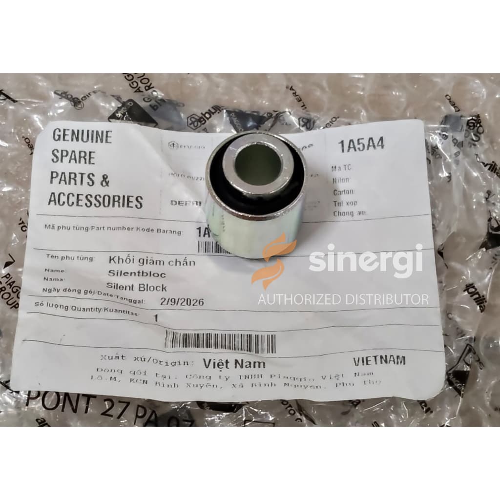 ยางบล็อกเงียบ ติดตั้งเครื่องยนต์ Vespa Sprint Primavera LX S GTS (1A008919ร)