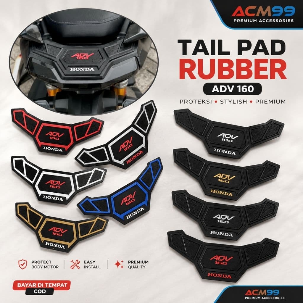 สติ๊กเกอร์ท้ายยาง Honda Adv 160