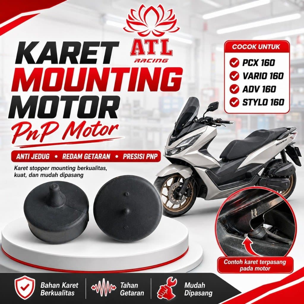 จุกยางซิ่ง ATL vario 160 pcx 160 adv 160 ยาง stylo mountung pcx vario (2 PCS)