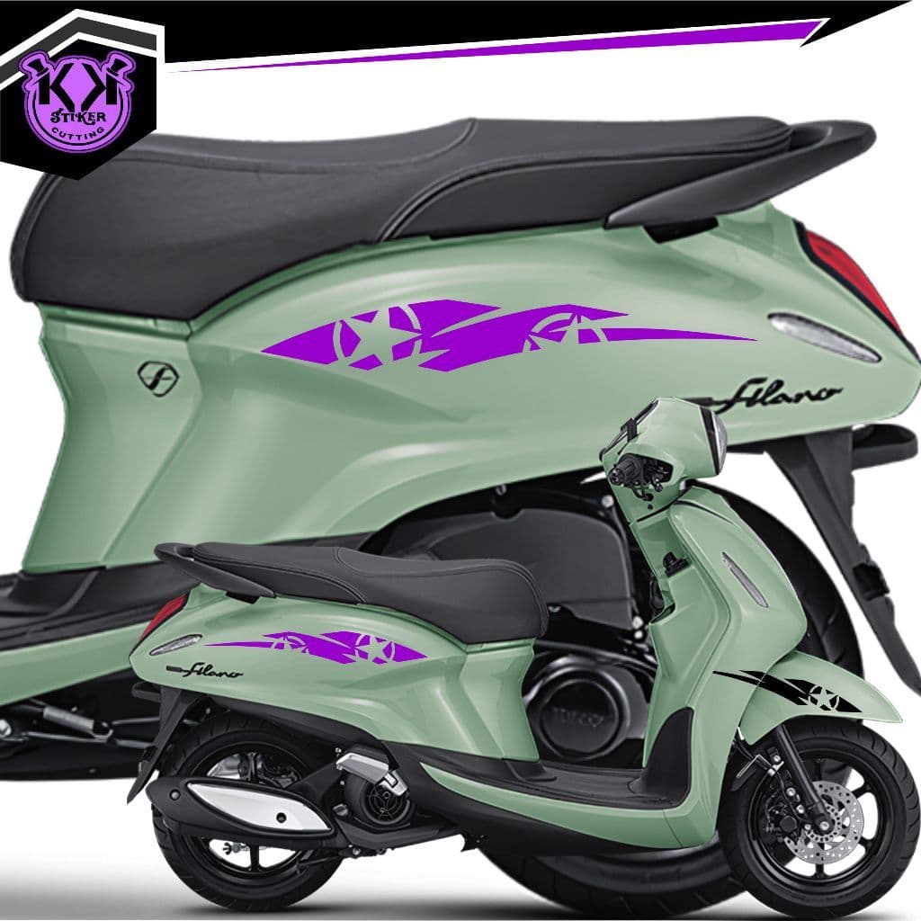 FILANO STRIPING STAR MOTIF/F.4/STICKER VARIATION OF YAMAHA GRAND FILANO STAR BODY LISS