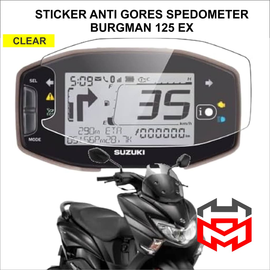 ANTI-SCRATCH SPEEDOMETER สติ๊กเกอร์ SUZUKI BURGMAN 125 Ex