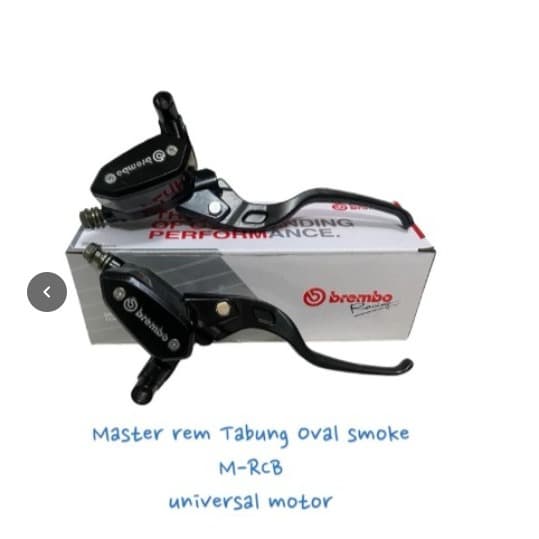 เบรคท่อคู่ MASTER COPY RCB OVAL E2 14 MM ORIGINAL NMAX ใหม่ NMAX OLD PCX 150/160 XMAX
