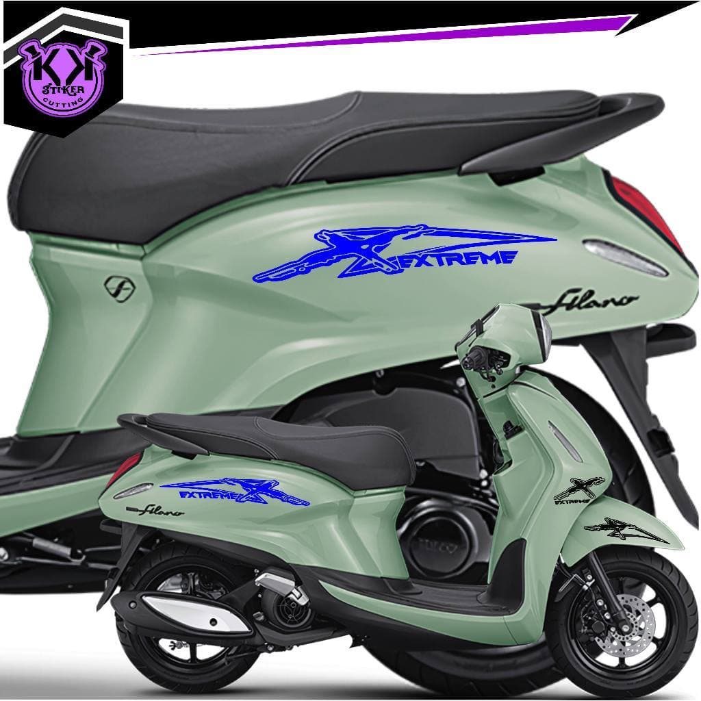 แถบตัด FILANO/F7/UNIQUE STAR-SHAPED สติ๊กเกอร์ตัด/YAMAHA GRAND FILANO BODY STICKER