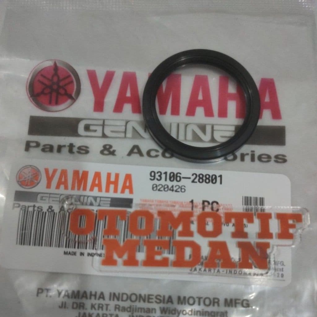 ซีลยาง Lava ฝาครอบแบริ่งแบริ่ง Swing ว่ายน้ําแขน Yamaha Xmax X MAX Nmax Aerox Aerok Lexi 28 x 35 x 4 93106-28801 ของแท้ Yamaha