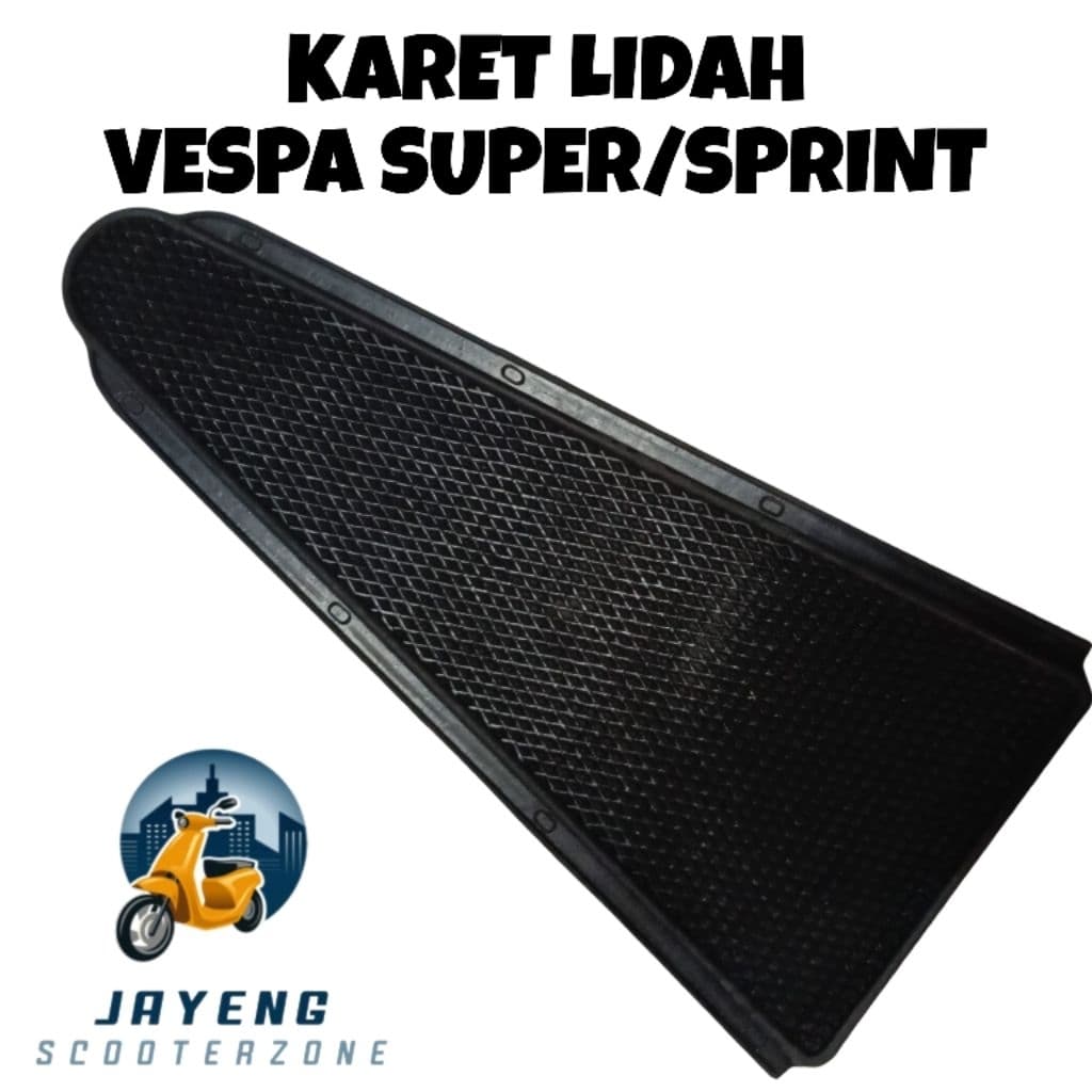 พรมยางชั้นลิ้นกลาง Super Vespa Sprint อะไหล่ อุปกรณ์เสริม Vespa Variations Vespa อุปกรณ์