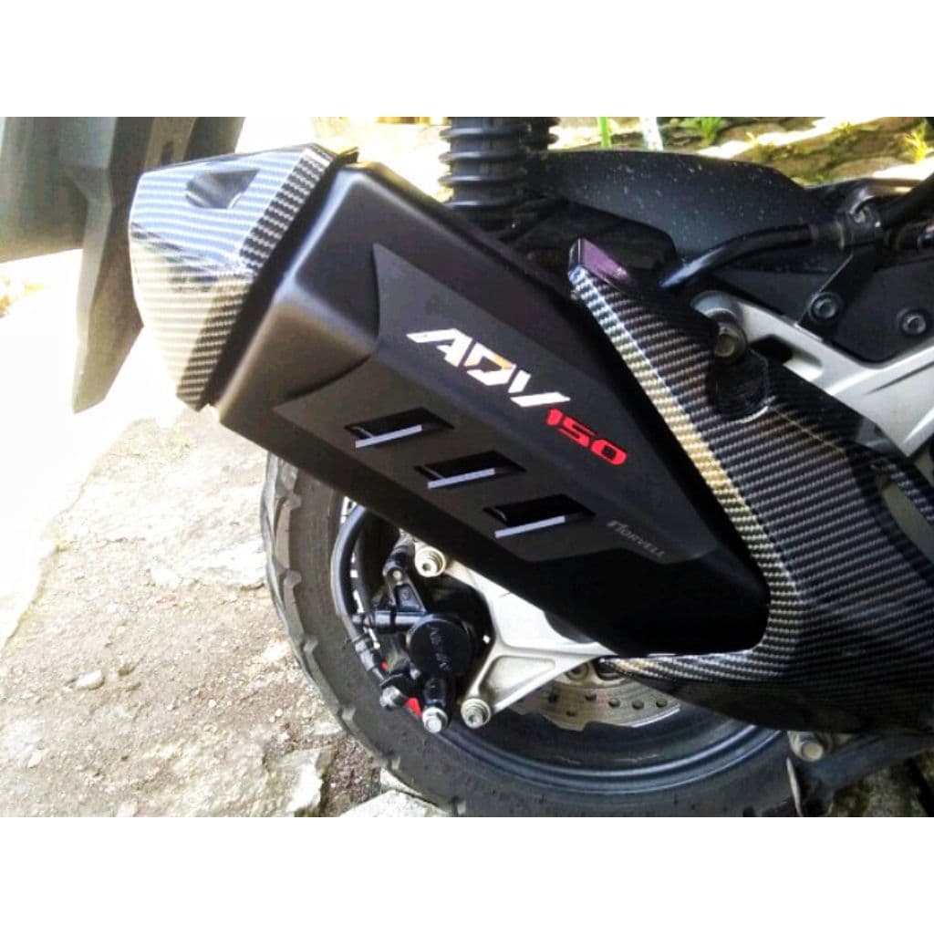 ฝาครอบท่อไอเสีย Honda adv 160 150 ฝาครอบท่อไอเสีย garnish adv160 adv150