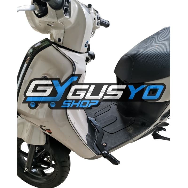 Yamaha Fazzio Hybrid 2022-2026 postap slim flatbar Full Set Footrest / Footstep Economy Package