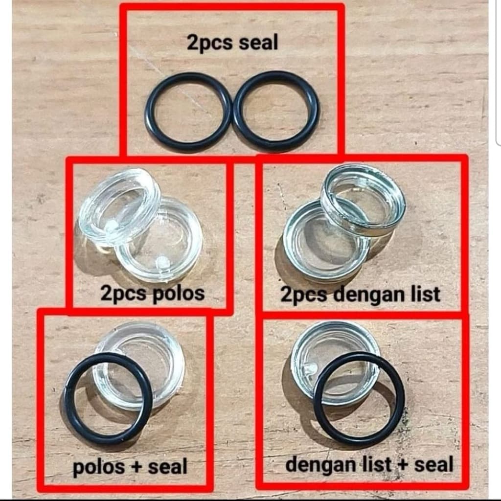 Master Brake Peep Glass PCX Vario ADV ฯลฯ PNP Yamaha RX King Vixion R25 R15 Aerox Nmax Mio ฯลฯ