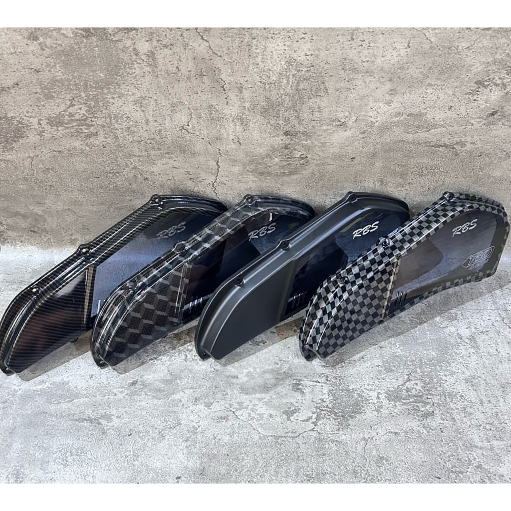 (RBS) honda vario160 stylo160 pcx160 adv160 ฝาครอบกล่องกรองรุ่นใสคาร์บอนบาง