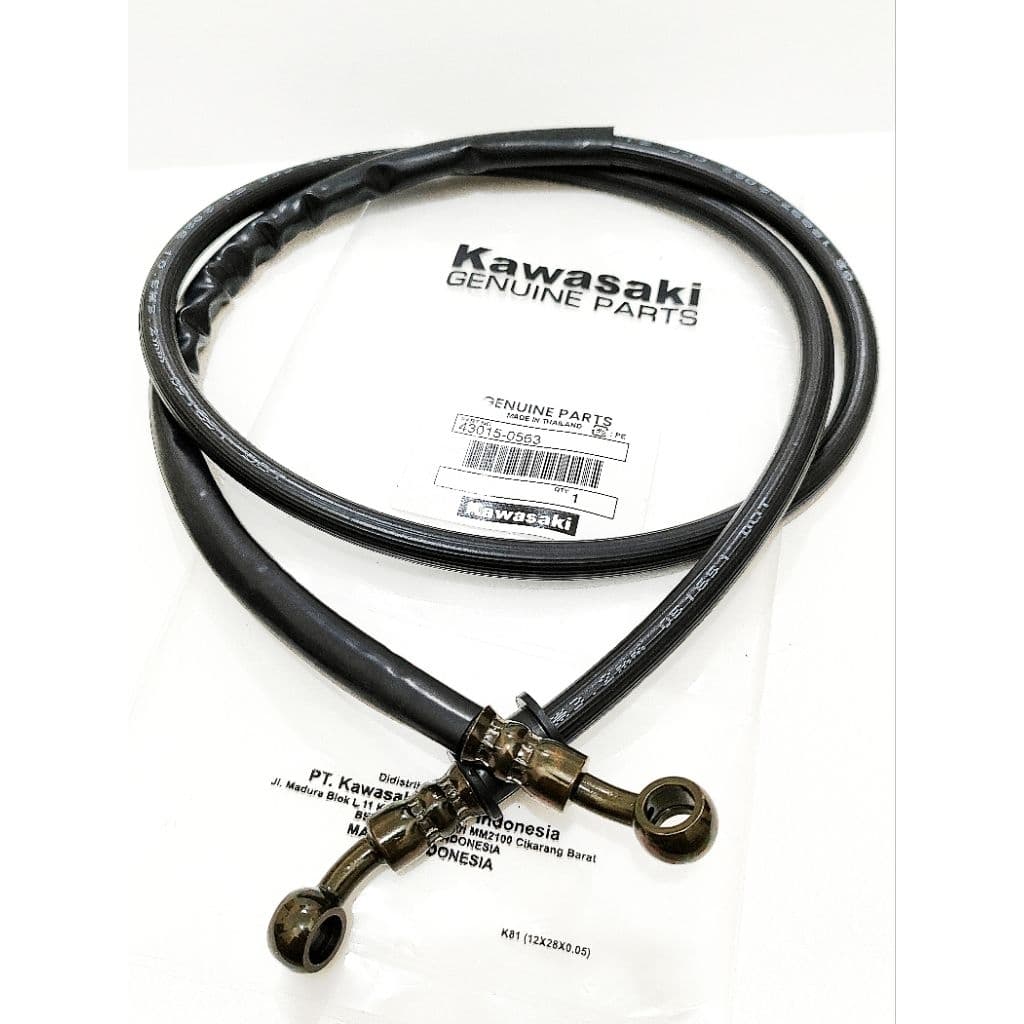 FRONT DISC BRAKE HOSE CABLE 135CM KAWASAKI KLX DTRACKER KLX 150 BRAKE HOSE BRAKE CABLE KLX, KAWASAKI 93 CM