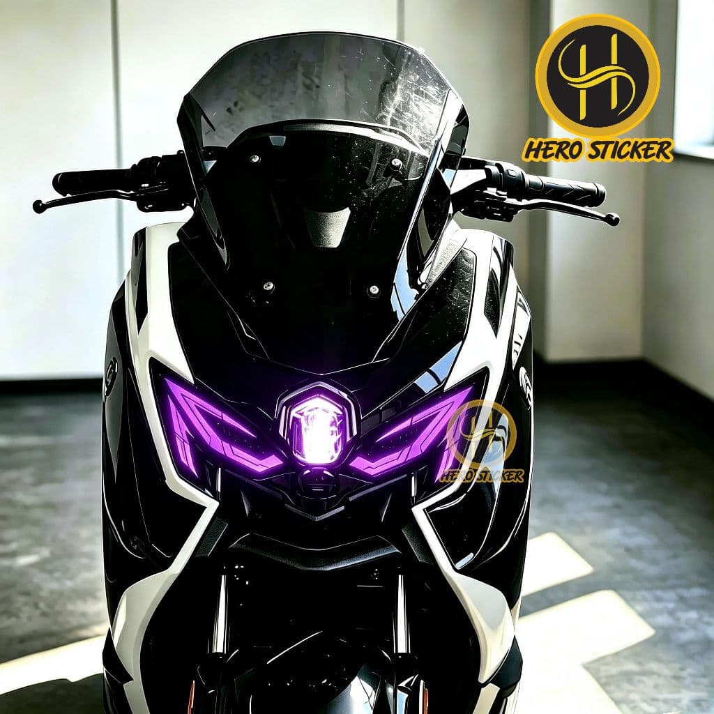 Yamaha NMAX Neo / NMAX Turbo 2025 สติ๊กเกอร์ไฟหน้า Maxdecal Profix วัสดุ NMAX Neo Turbo Maxdecal Profix ไฟหน้าโปร่งใสสติกเกอร์คิ้ว
NMAX Neo & NMAX Turbo สติ๊กเกอร์กันรอยไฟหน้า