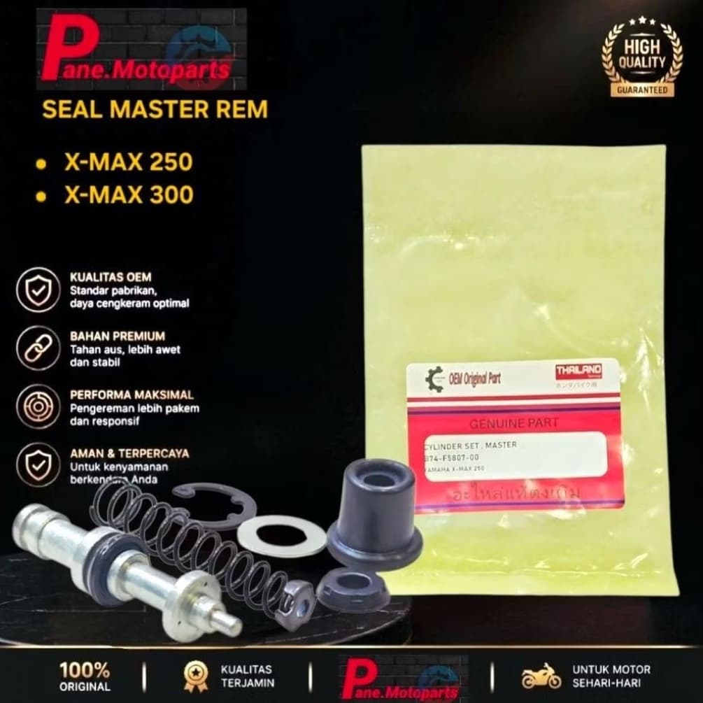 เบรกหน้าหลัก SEAL XMAX 250 ซ้ายขวา MASTER SEAL THAILAND X MAX 250 300 X-MAX คุณภาพดีที่สุด