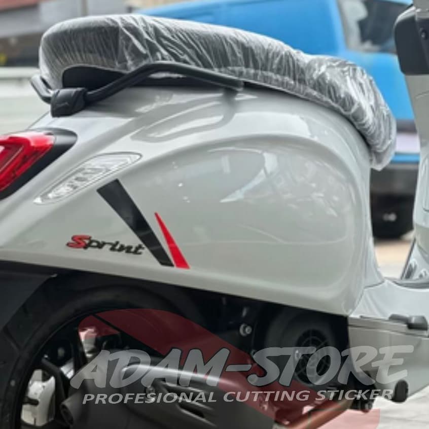 สติ๊กเกอร์ Vespa Sprint S 180 ใหม่ล่าสุด // Vespa Sprint S / Vespa Matic Motorcycle Striping - VL3