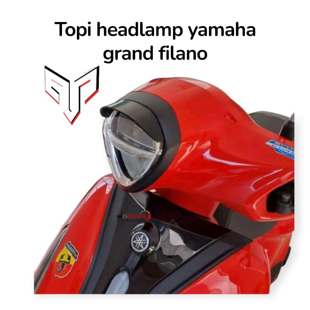Visor โคมไฟหมวกสัตว์เลี้ยง yamaha grand filano ไฟหน้าหมวกสัตว์เลี้ยง yamaha grand filano วัสดุอะคริลิค