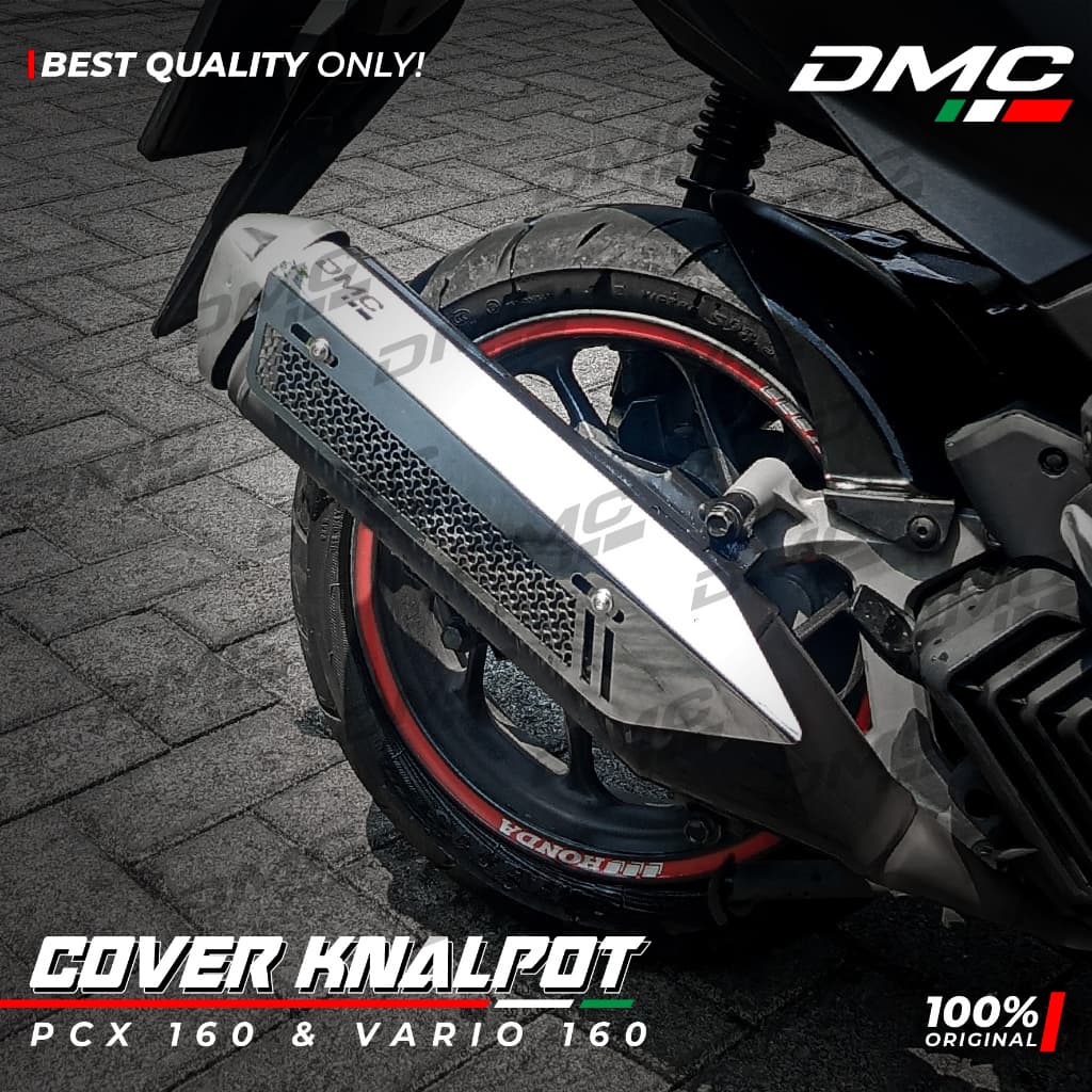 Pcx 160 Vario 160 Stylo 160 ฝาครอบท่อไอเสีย - ท่อไอเสียตัดเลเซอร์สแตนเลส - TK 03