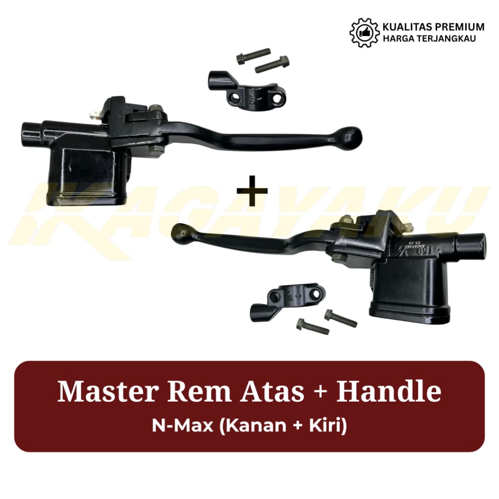 แม่ปั๊มเบรกบนขวาและซ้ายครบชุด + NMax N-Max N Max Kagayaku Handle