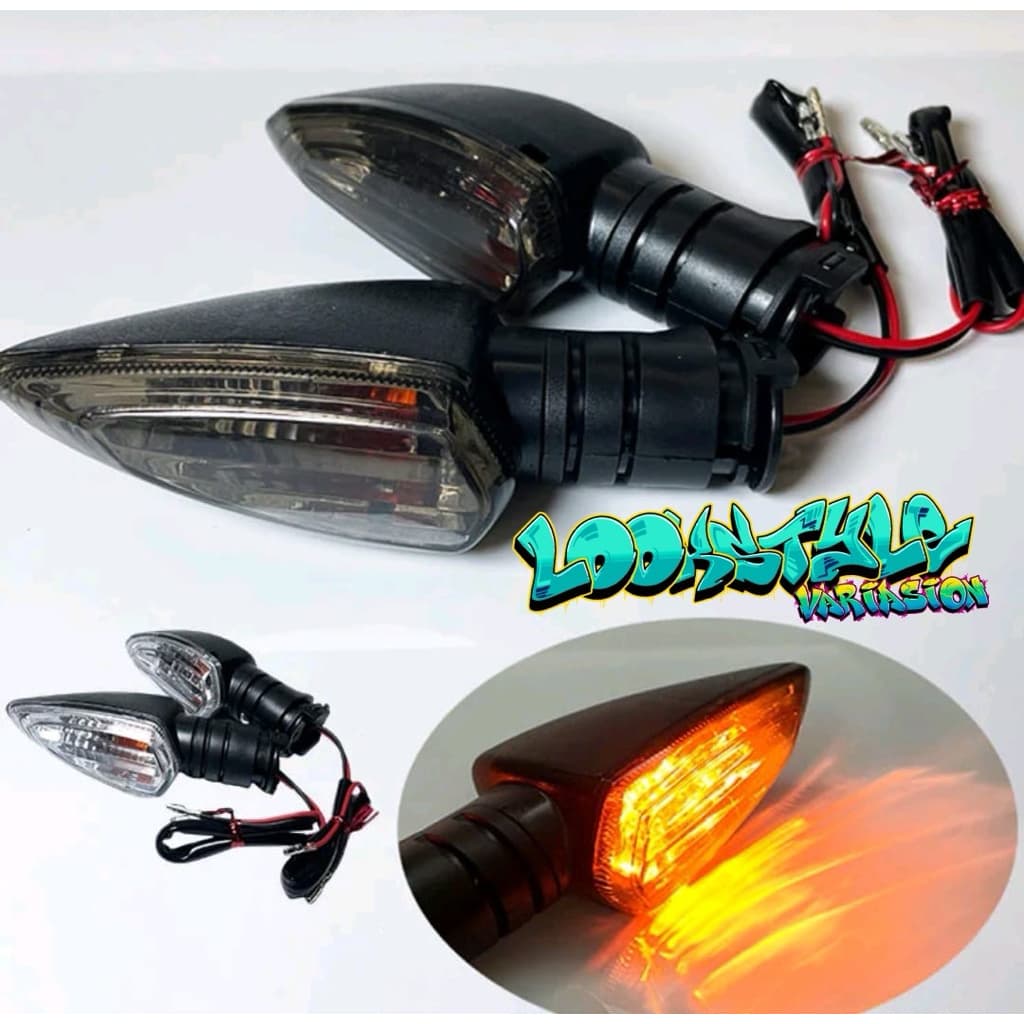 Yamaha ใหม่ vixion/r15/mx king/xabre/aerox universal ไฟเลี้ยวรถจักรยานยนต์