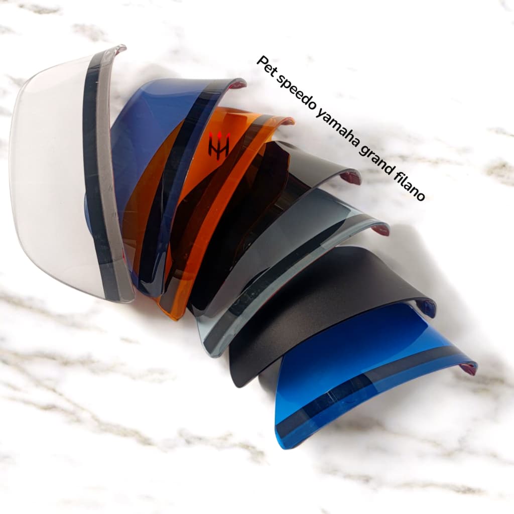 Yamaha grand Filano Speedo Canopy Visor ไฟหน้า Visor Pet Filano Pet Speedo