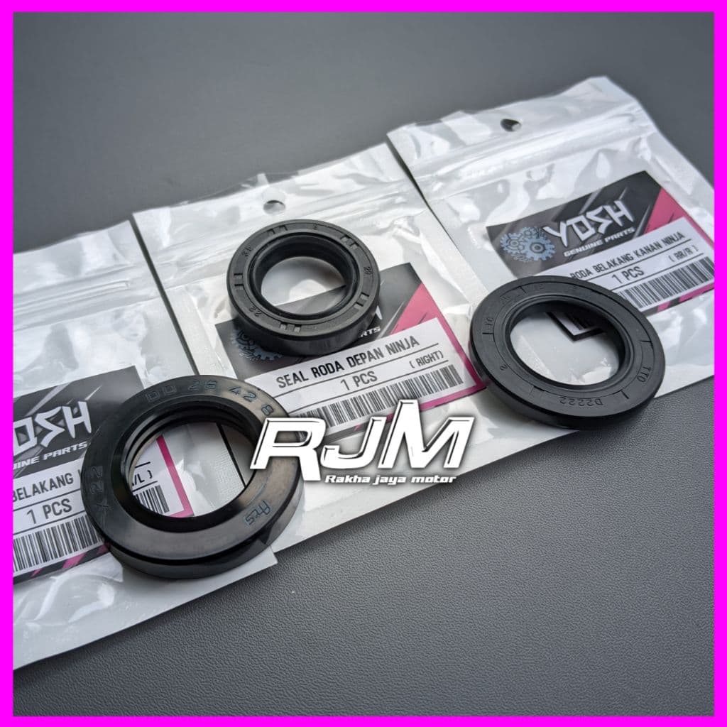 ชุดซีลล้อ KAWASAKI NINJA 2 TAX NINJA R RR KIPS/RUBBER DRUM SEAL KAWASAKI NINJA 150 R RR SS KIPS 2-STROOKE 150 22-35-8//25-42-5/SEAL NAP GEAR 26 42 8 / ยางซีล SIL TUIP DUST COVER ABU BERING BEARING LAHAR LAHER RIM DRUM FRONT REAR WHEEL