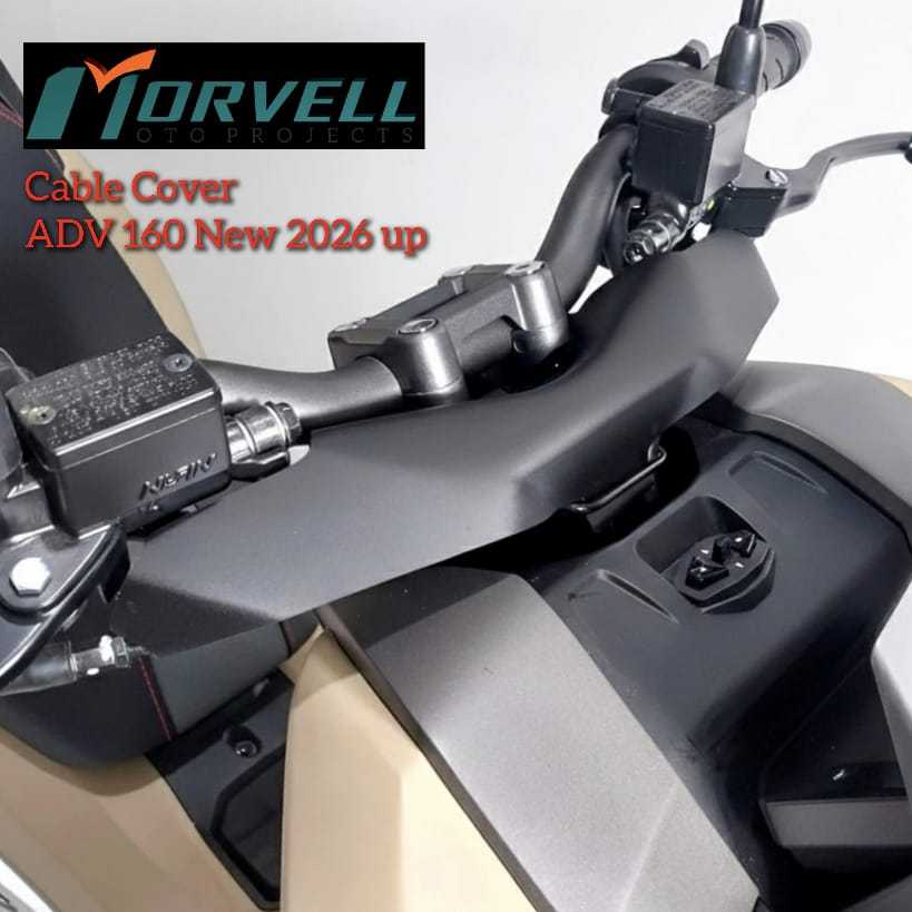 ฝาครอบแฮนด์ Adv 150, Adv 160 Old & Adv 160 New Handlebar Cover (มือจับ) ฝาครอบสาย ฝาครอบสาย -