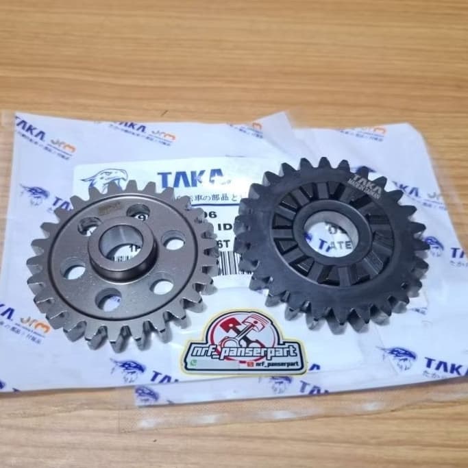KLX 26T SLAH GEAR//SLAHAN GEAR / IDEL STATER GEAR SPUR KICK STATER KAWASAKI KLX 150 S KLX BF D TRACKER 26T TAKA