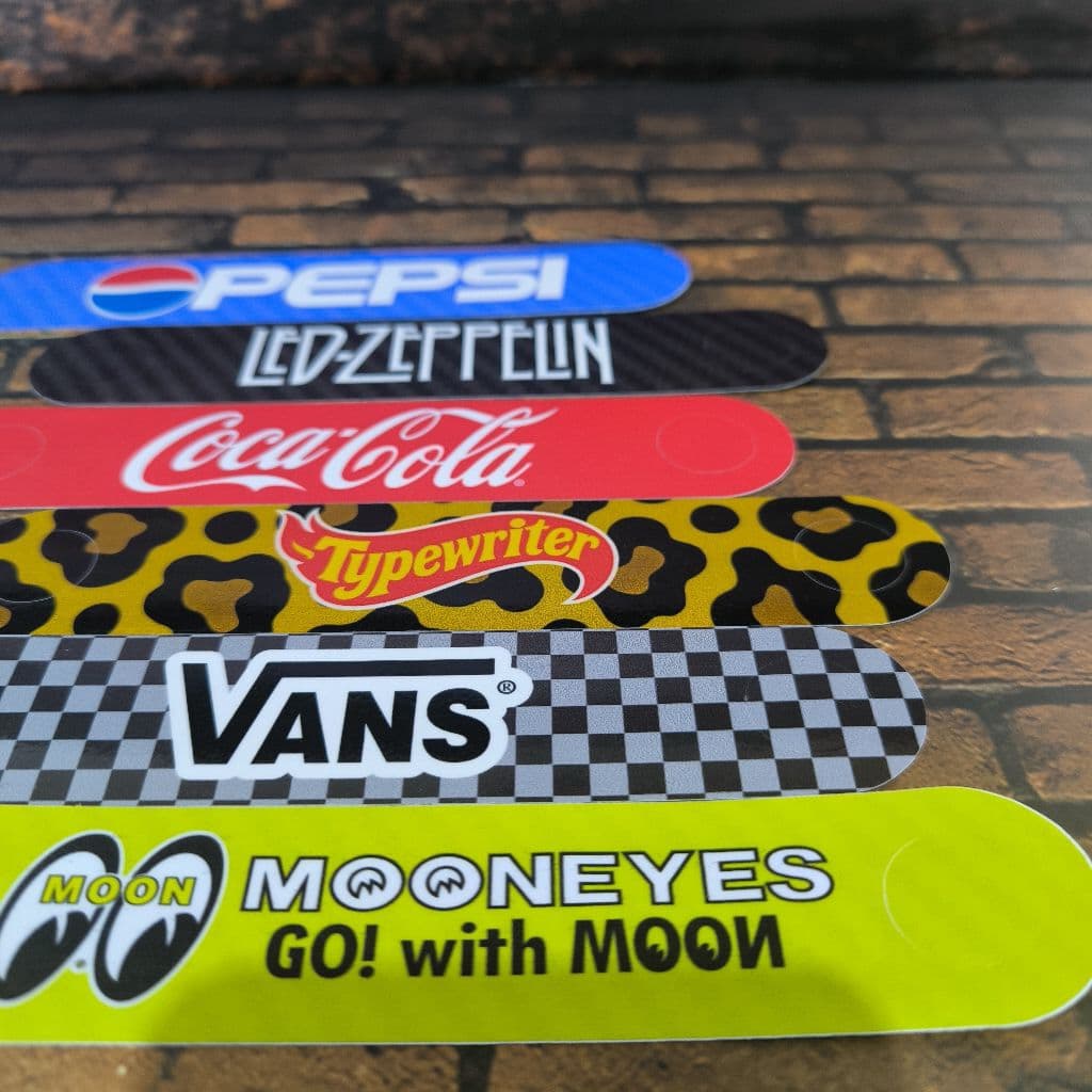 Side Garnish Sticker Yamaha Fazzio ST01 - สติ๊กเกอร์ Kalcer Fazzio - Mooneyes-Gulf-Hotwheels