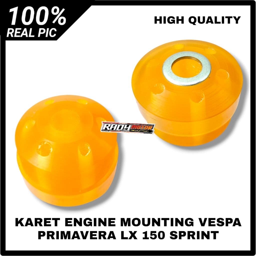 ยางเครื่องยนต์ MOUNTING VESPA PRIMAVERA LX 150 SPRINT 6 รู