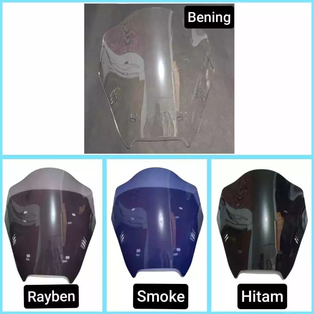 กระจกบังลม ADV 150 160 Fin Visor รุ่น ADV 160 150 Carbu Fang