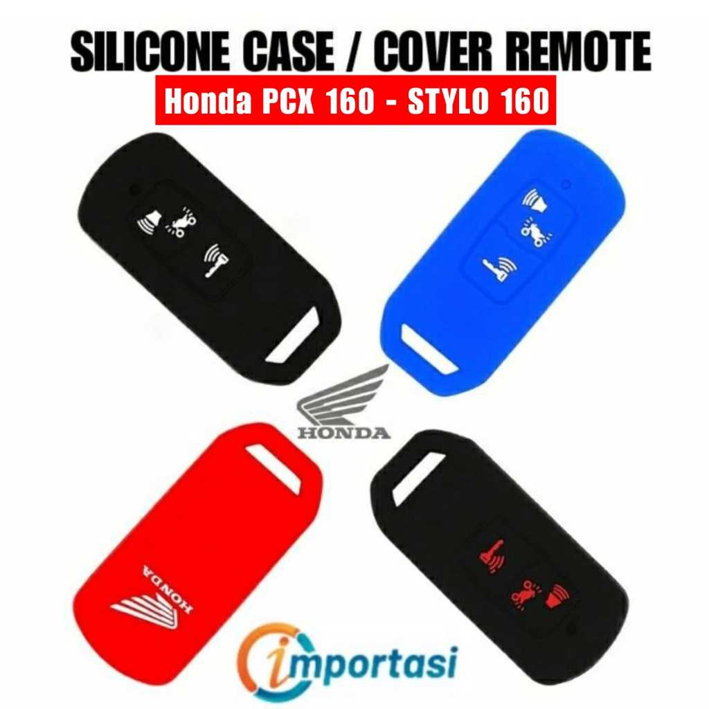 เคสซิลิโคน HONDA PCX 160 STYLO 160 ADV 160 Keyless ฝาครอบกุญแจรีโมทยางซิลิโคน