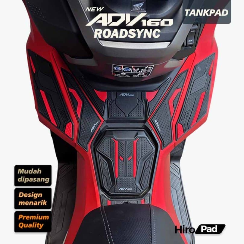 ADV 160 Roadync Tankpad วัสดุยางล่าสุด Deckpad อุปกรณ์เสริม Body Cover