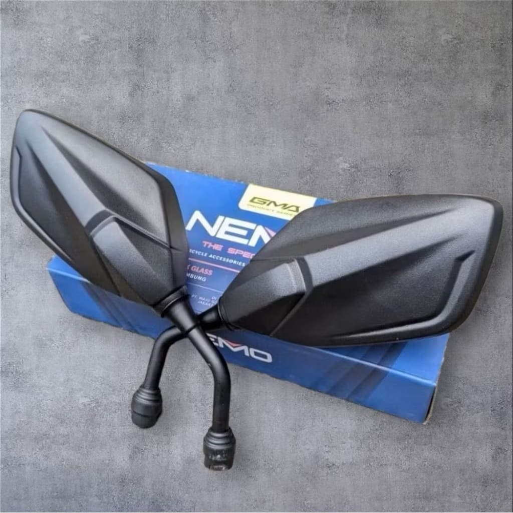 Nemo Vario Gen 2 กระจกก้านสั้น Vario Beat Pcx Supra Scoopy Nmax Xmax Aerox Mio
