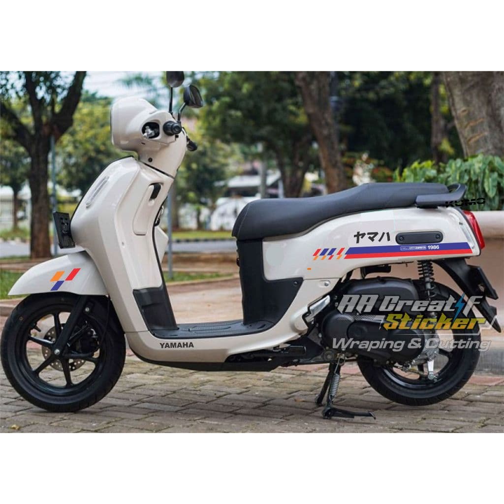 สติ๊กเกอร์ตัดสําหรับรถจักรยานยนต์ YAMAHA FAZZIO KALCER