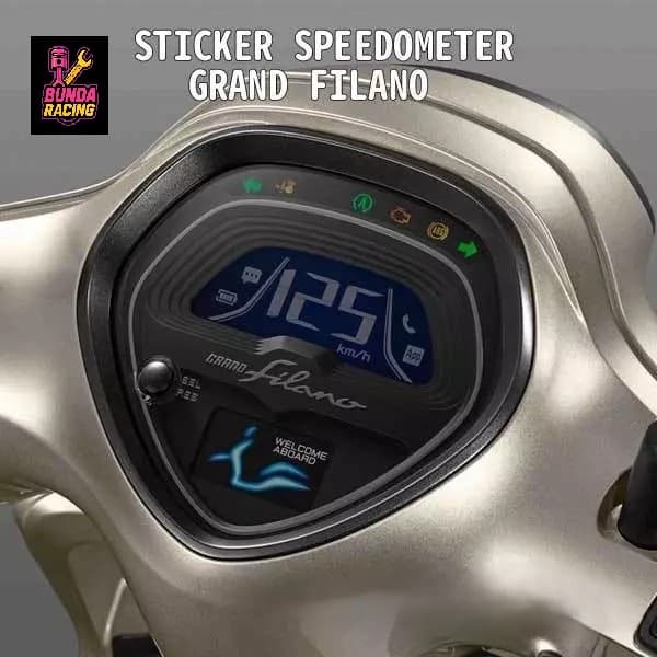 Yamaha Grand Filano Anti-Scratch Speedometer สติกเกอร์ Speedometer Protector สติกเกอร์ Spido Speedo