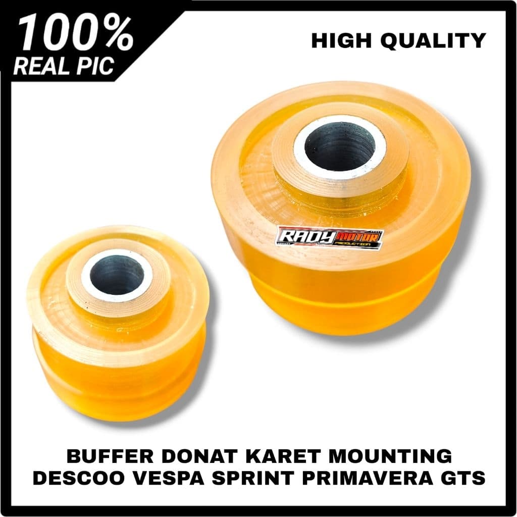 ยาง DONUT BUFFER MOUNTING DESCOO VESPA SPRINT PRIMAVERA GTS PLAIN