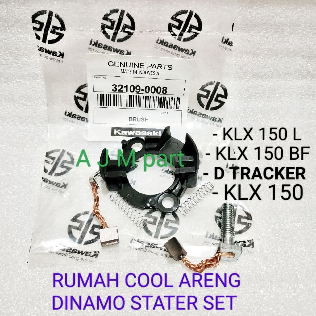 BRUSH HOUSE COLL ARENG DYNAMO STATER SET KAWASAKI KLX 150 KLX 150L KLX 150 BF KLX 150 D TRACKER KLX 150