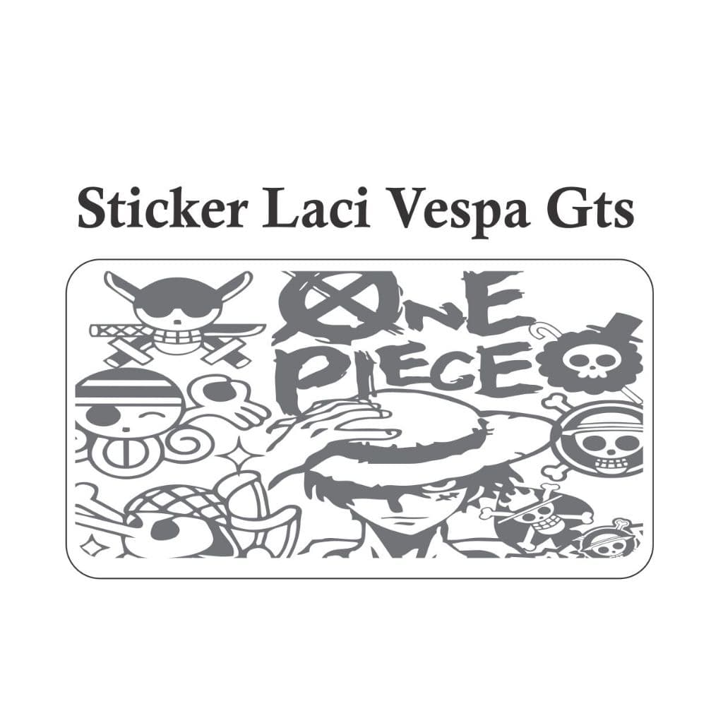 สติ๊กเกอร์ติดมอเตอร์ไซค์ Vespa GTS 300 // สติ๊กเกอร์ติดลิ้นชักมอเตอร์ไซค์ Vespa GTS