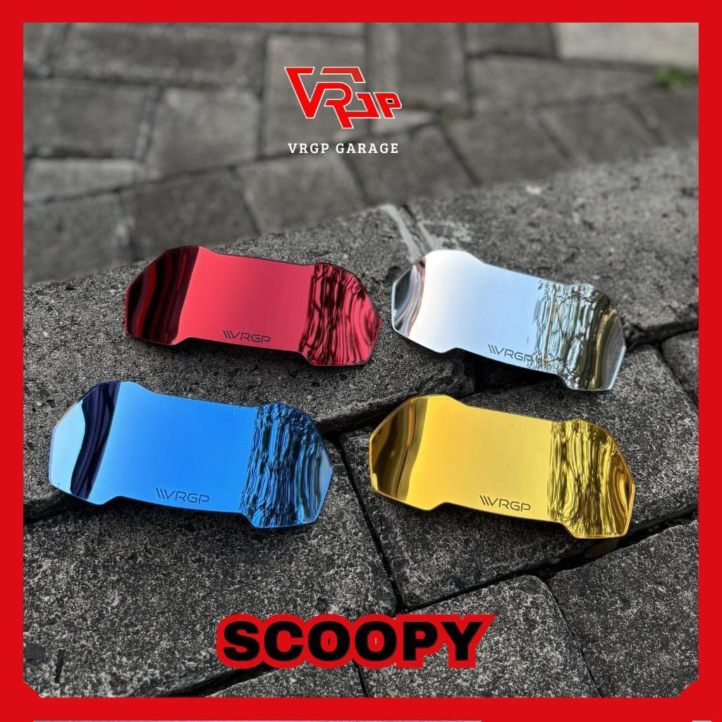 VRGP VISOR SCOOPY 2025-2026/HONDA SCOOPY FRONT HEADSHELL 2025-2026/NEW SCOOPY FRONT SHIELD/SCOOPY MOTORCYCLE ACCESSORIES