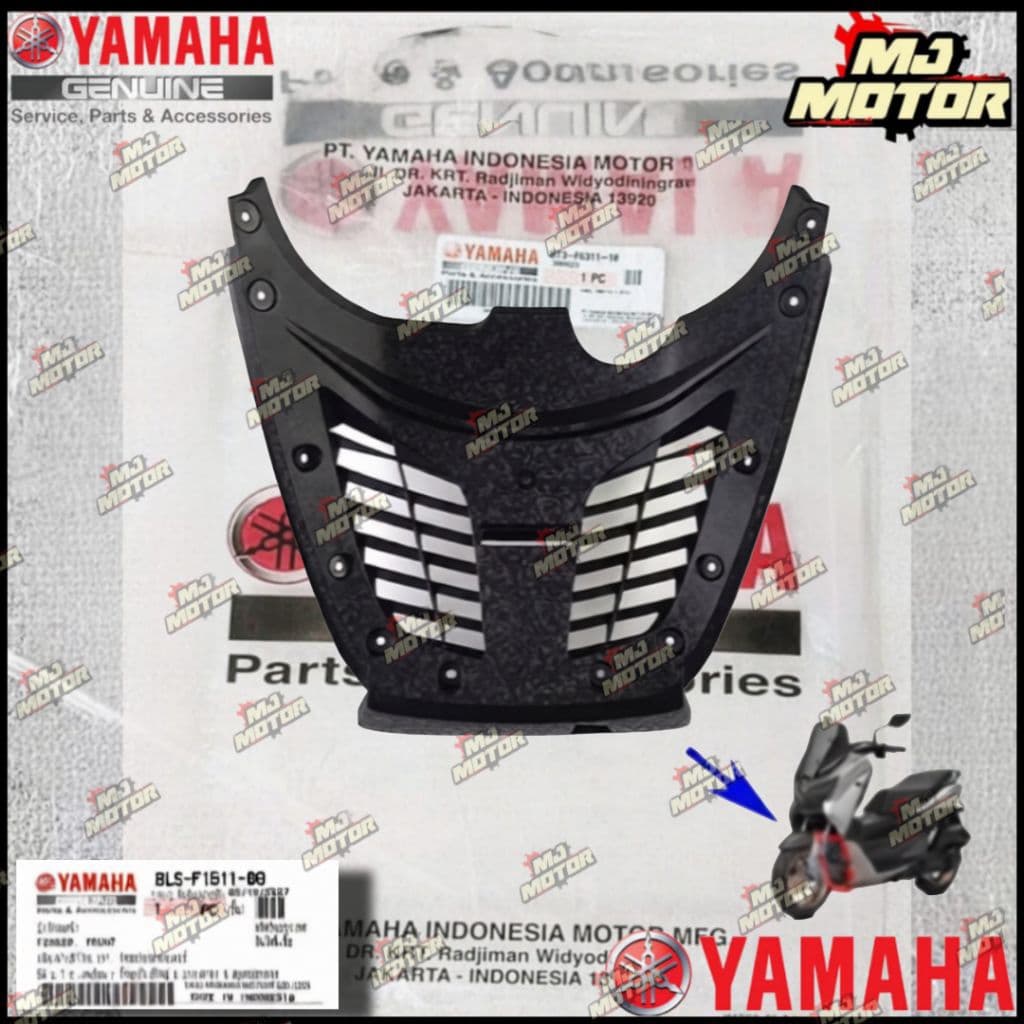 FENDER ฝาครอบท่อภายใน NMAX NEO NMAX TURBO NMAX TECH BLS-F1552-00 เดิม YAMAHA