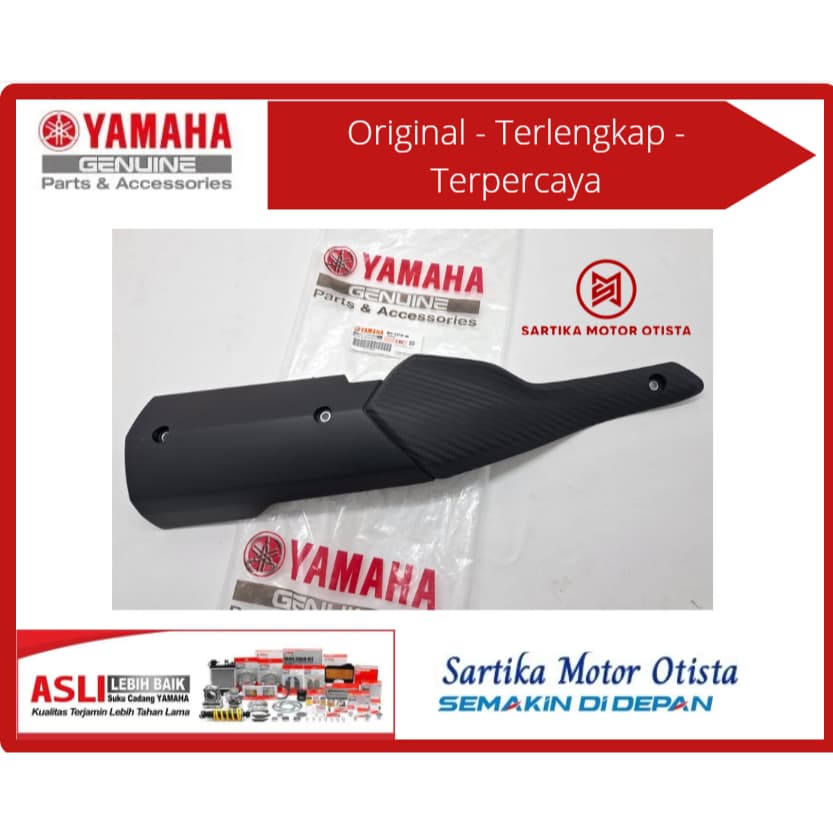 ต้นฉบับ YAMAHA R15 VVA EXHAUST PROTECTION SHIELD BK6-E4718-00