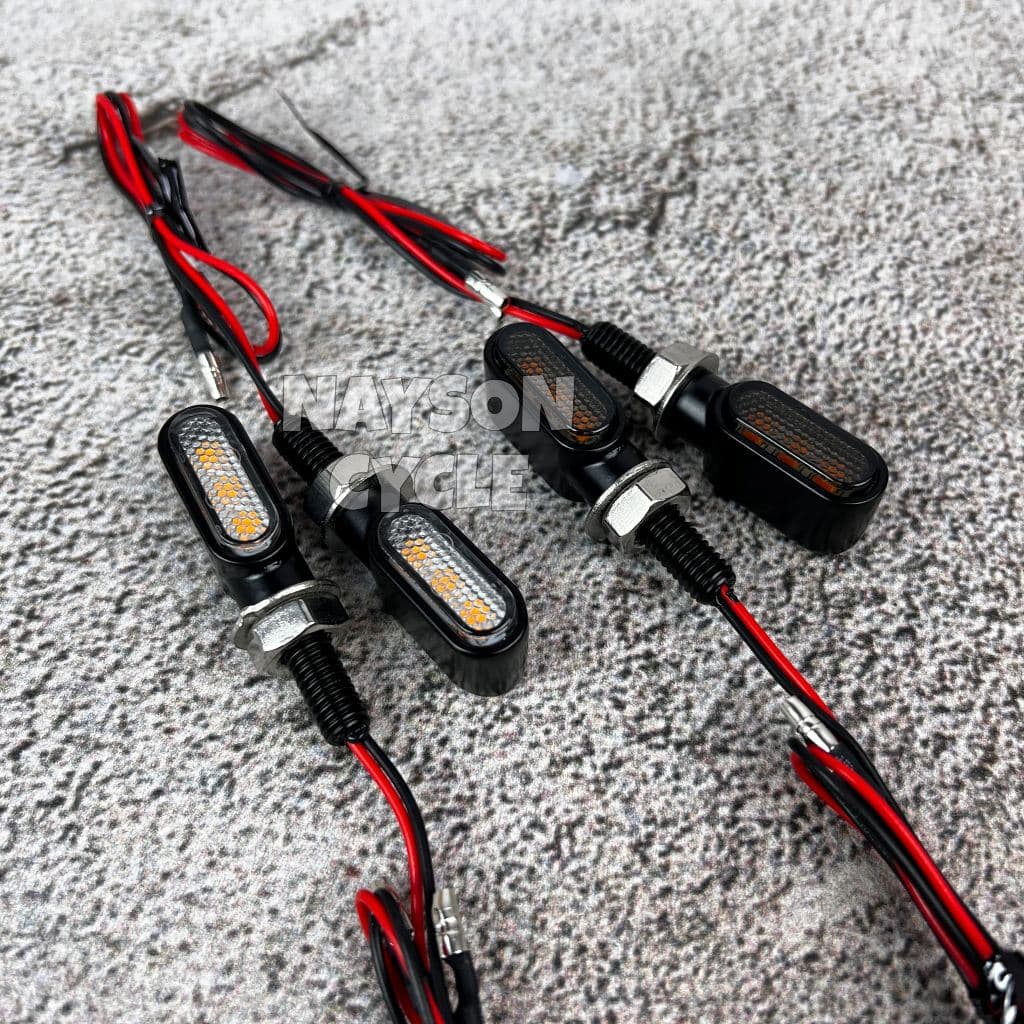 ไฟเลี้ยว LED Geo มอเตอร์ W175 XSR 155 MT 15 MT 25 Benelli PE 250 EVO EFI 200 Keeway V250 วัตถุ V252C Napolon 250 500 SM V16 Honda Rebel Harley Sportster Royal Enfield Meteor Hunter Classic 350 Triumph Universal กําหนดเอง