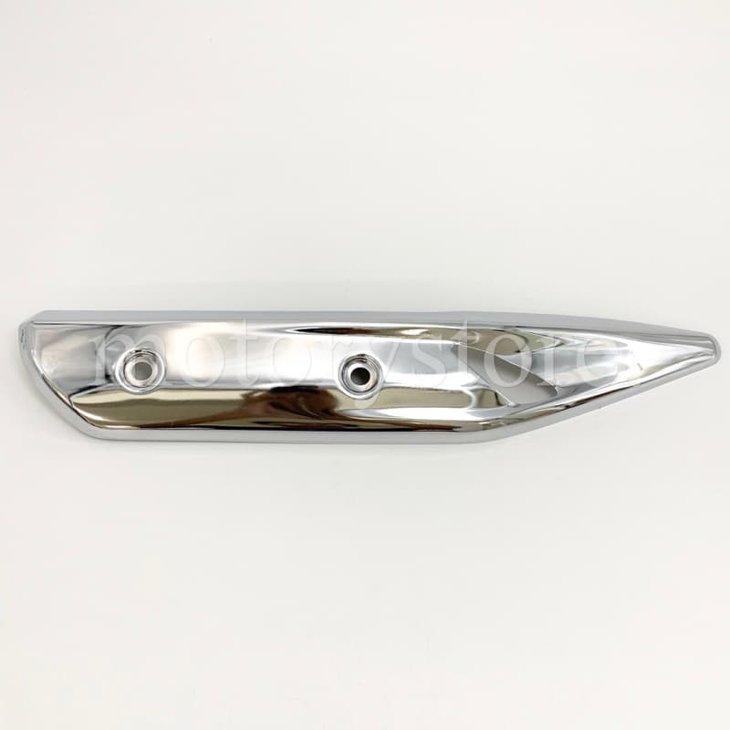 HONDA WAVE125I FI V2 - MUFFLER PROTECTOR, REAR (CHROME) COVER EXHAUST COVER EKZOS BELAKANG WAVE125I-FI-V2 W125I FI-V2