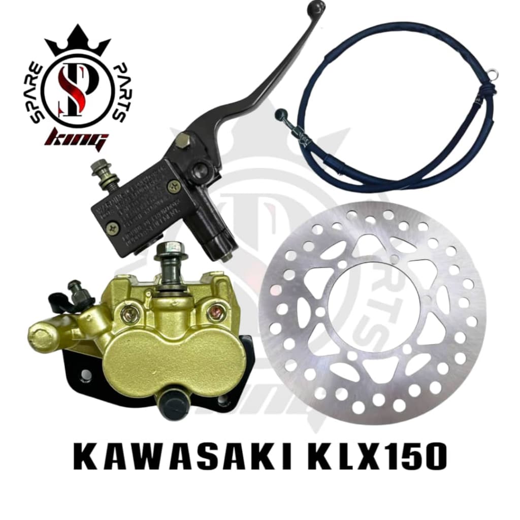 KAWASAKI KLX150 KLX 150 ชุดปั๊มดิสก์เบรกหน้าชุดเต็มรูปแบบพร้อมแผ่นดิสก์ KLX150 ชุดเต็มชุดเบรค