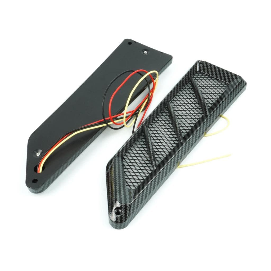 Yamaha NMAX155 NMAX 155 Motor Lampu Fairing Signal Light LED ไฟหน้าไฟหน้ารถมอเตอร์ไซด์ N-MAX 155 - น้ําเงิน แดง ขาว