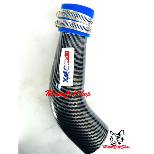 ท่อร่วมไอดี (สแตนเลส) Carbon X-MAX XMAX250 XMAX300 คันเร่งท่อลม X-MAX