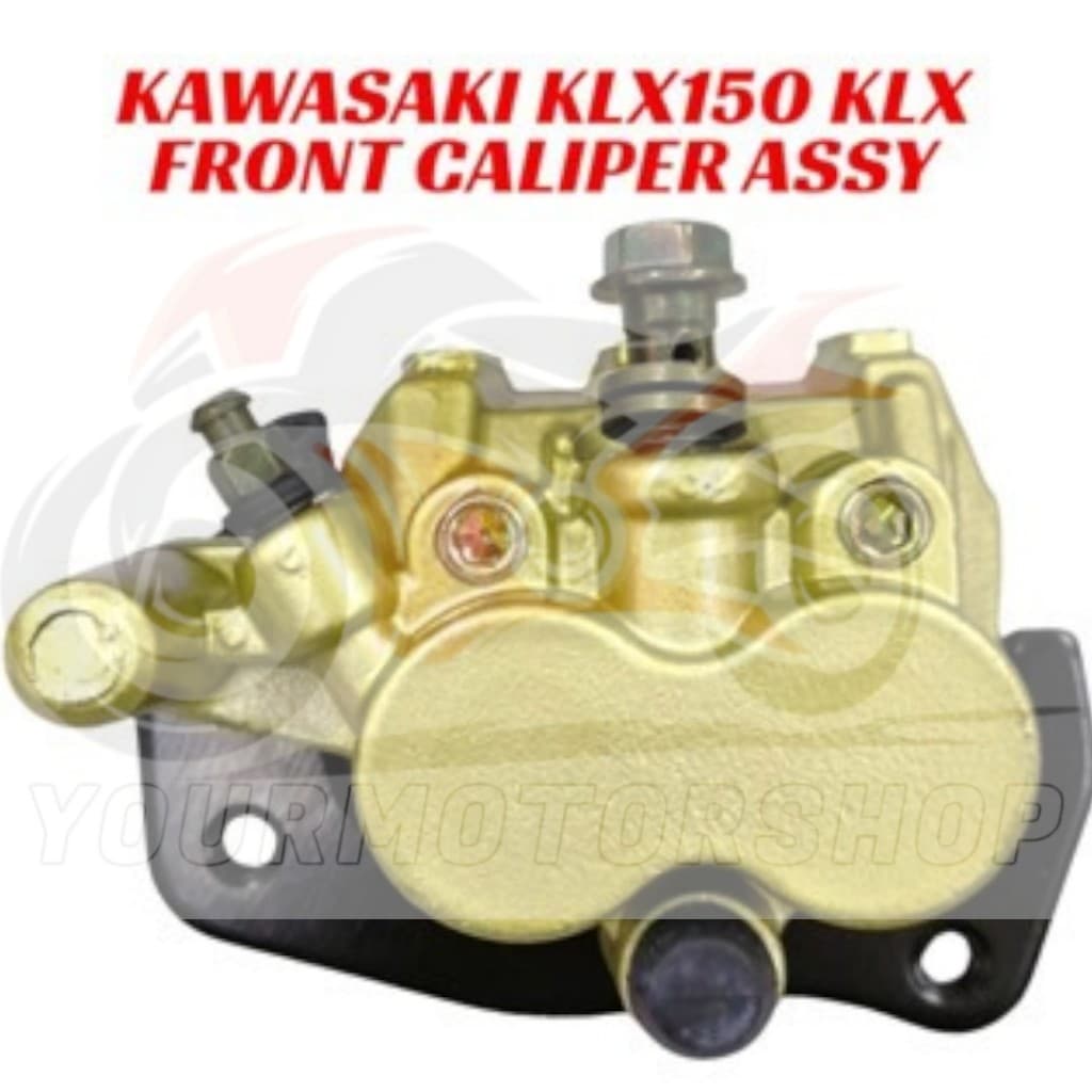 Kawasaki KLX150 KLX 150 คาลิปเปอร์ด้านหน้า Assy ดิสก์เบรกคาลิปเปอร์ Assy ดิสก์เบรกปั๊ม Caliper KLX