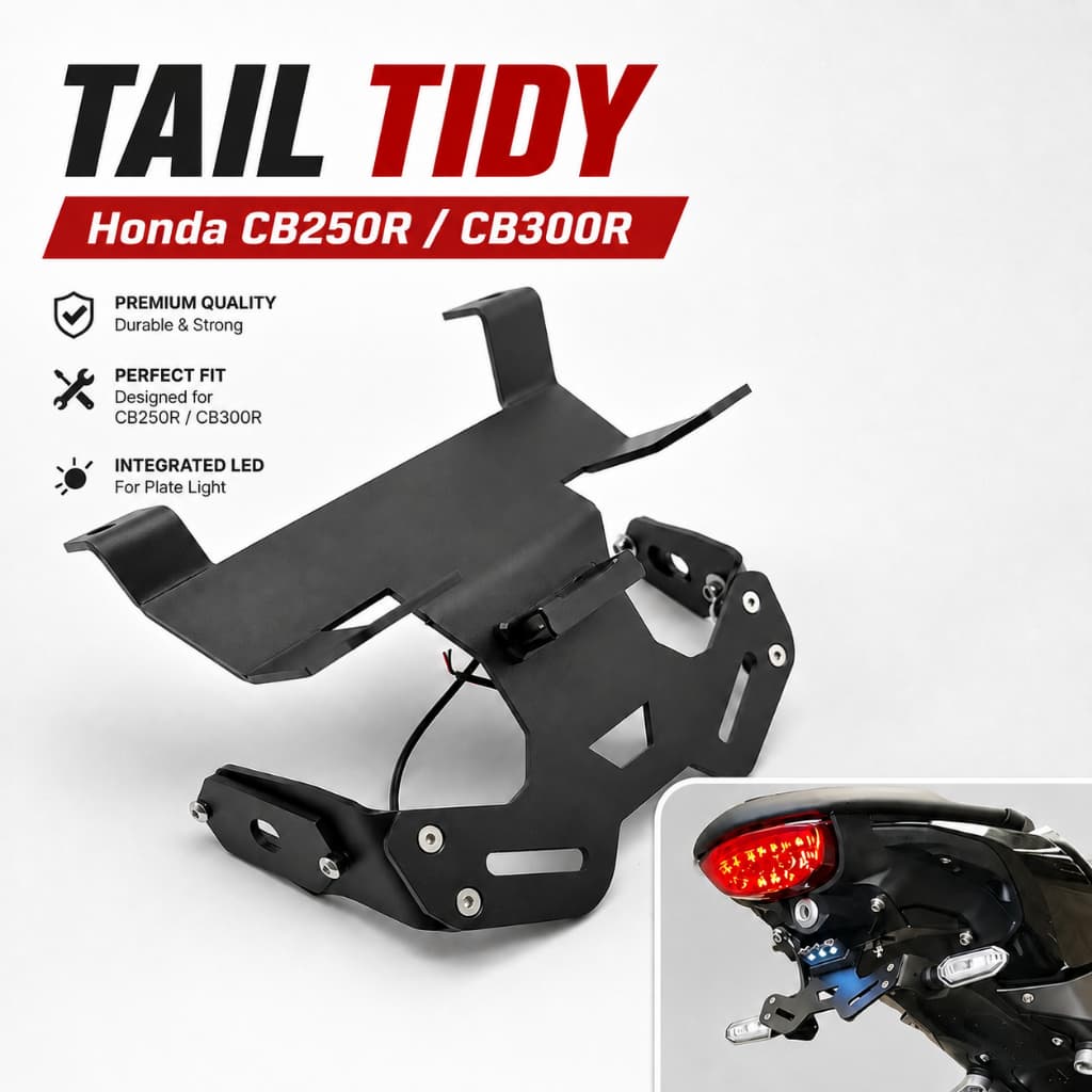 ไฟท้าย Tidy Honda CB250R CB300R อุปกรณ์เสริมไฟท้ายมอเตอร์